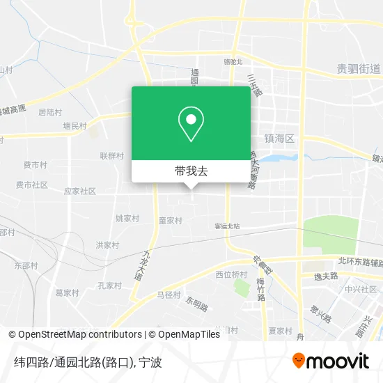 纬四路/通园北路(路口)地图