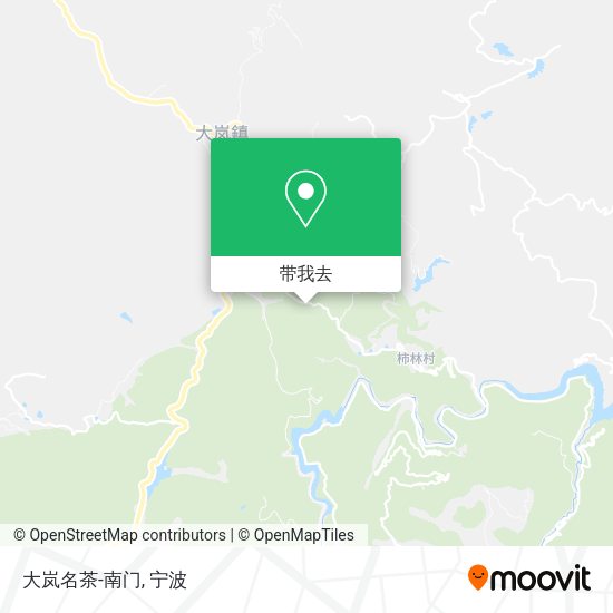大岚名茶-南门地图