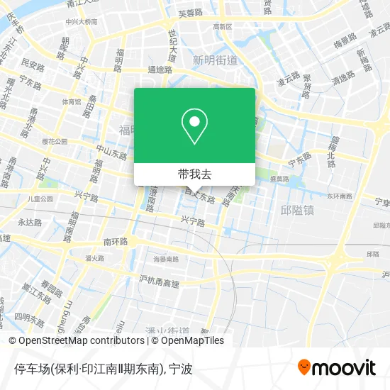 停车场(保利·印江南Ⅱ期东南)地图