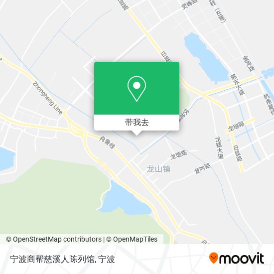 宁波商帮慈溪人陈列馆地图