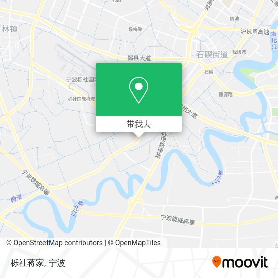 栎社蒋家地图