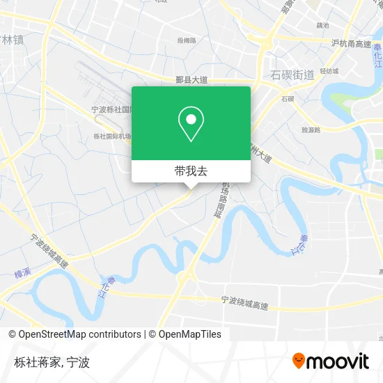 栎社蒋家地图