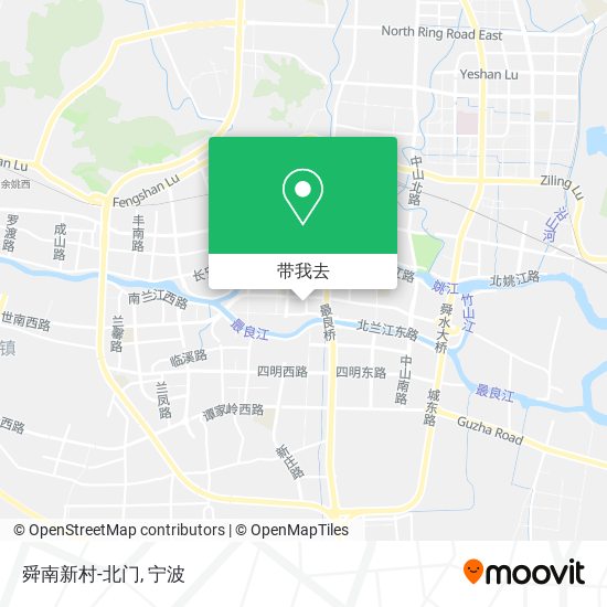 舜南新村-北门地图