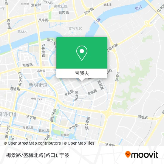 梅景路/盛梅北路(路口)地图