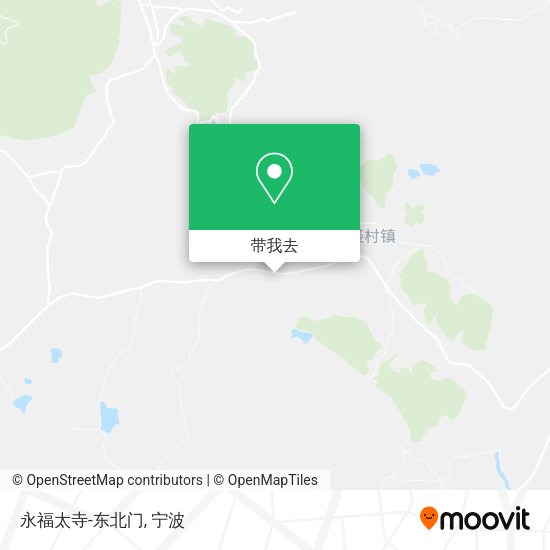 永福太寺-东北门地图