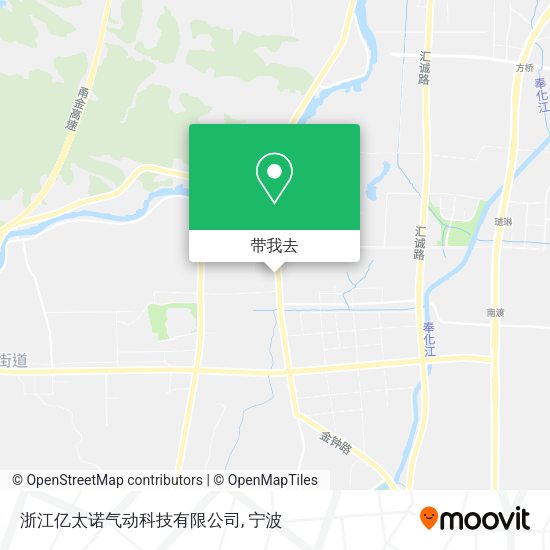 浙江亿太诺气动科技有限公司地图