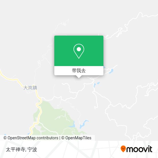 太平禅寺地图