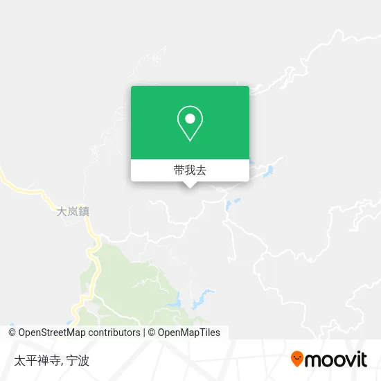 太平禅寺地图