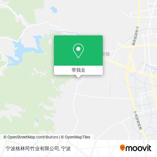 宁波格林司竹业有限公司地图