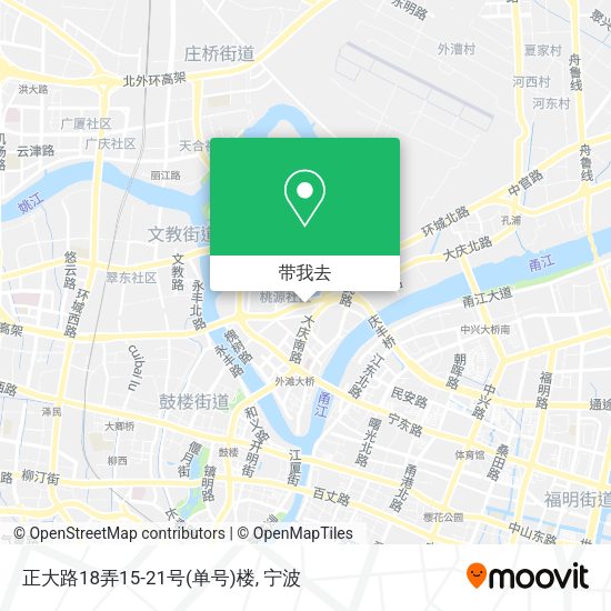 正大路18弄15-21号(单号)楼地图
