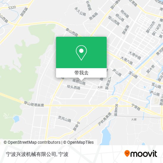 宁波兴波机械有限公司地图