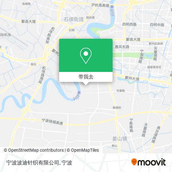 宁波波迪针织有限公司地图