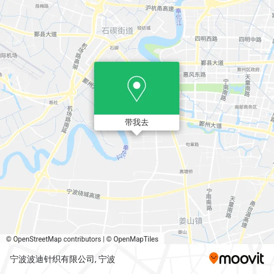 宁波波迪针织有限公司地图
