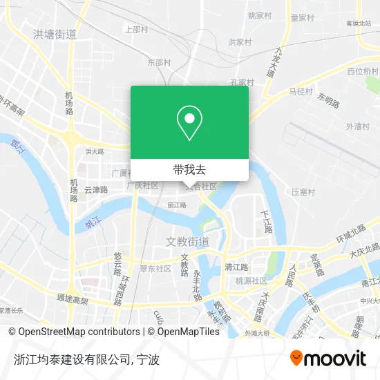 浙江均泰建设有限公司地图