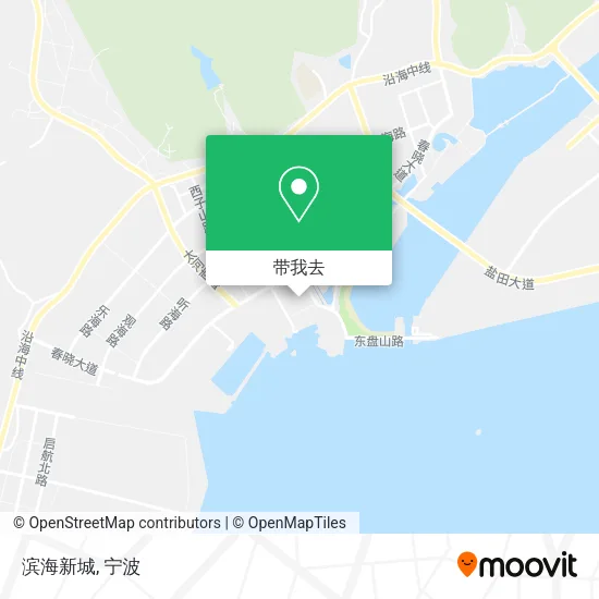 滨海新城地图