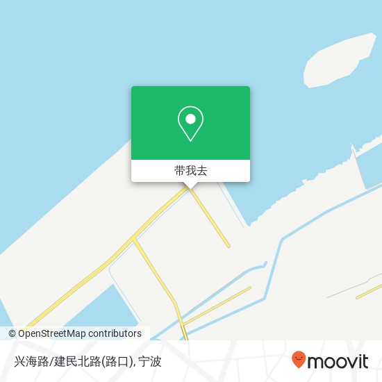兴海路/建民北路(路口)地图