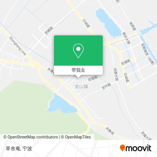草舍庵地图