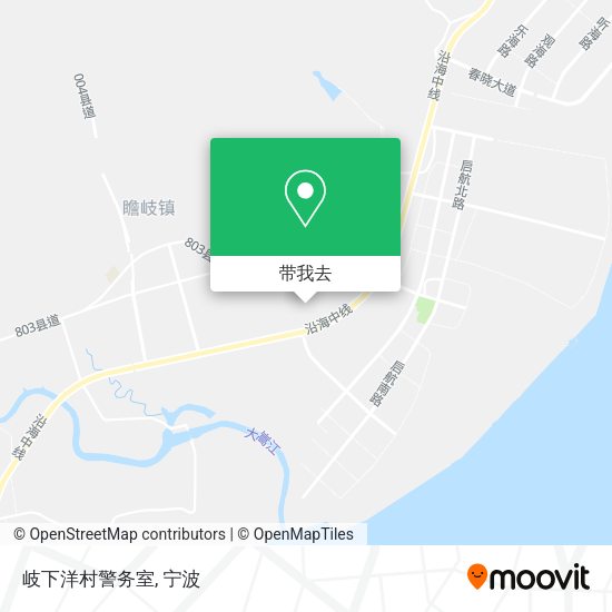 岐下洋村警务室地图
