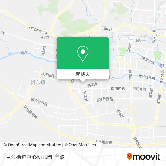 兰江街道中心幼儿园地图