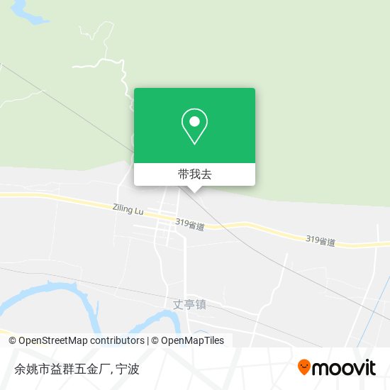 余姚市益群五金厂地图