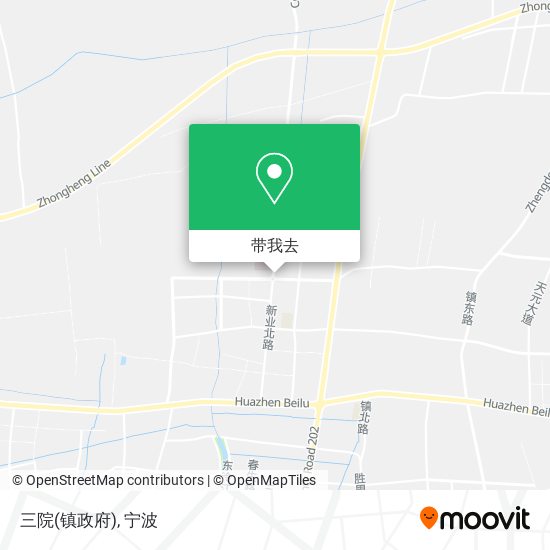 三院(镇政府)地图