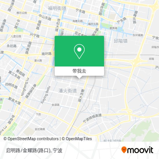 启明路/金耀路(路口)地图