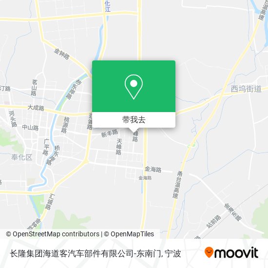 长隆集团海道客汽车部件有限公司-东南门地图