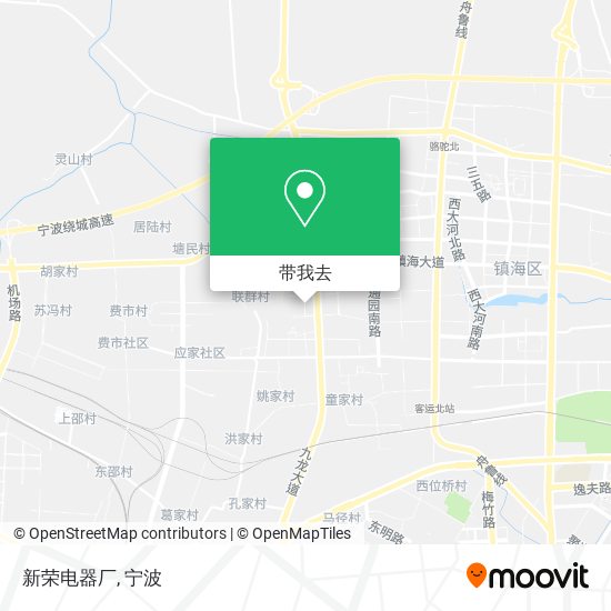 新荣电器厂地图