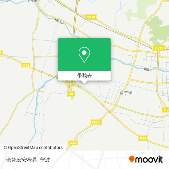 余姚宏安模具地图
