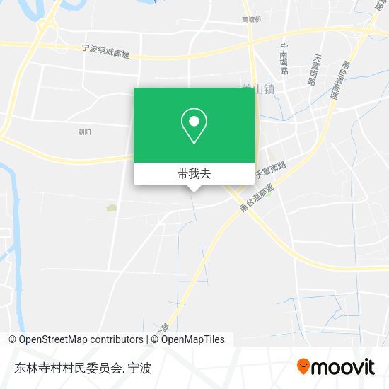 东林寺村村民委员会地图