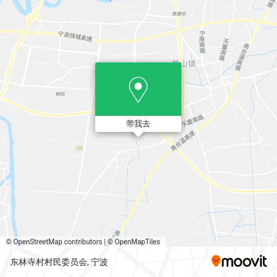 东林寺村村民委员会地图