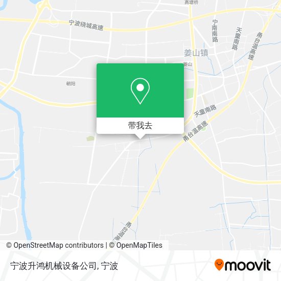 宁波升鸿机械设备公司地图