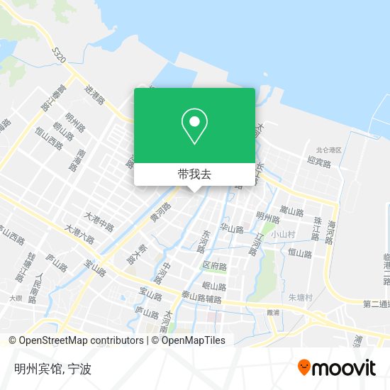 明州宾馆地图