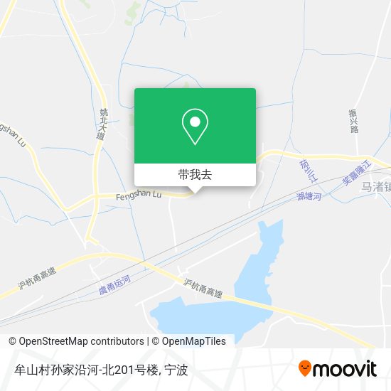 牟山村孙家沿河-北201号楼地图