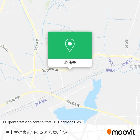 牟山村孙家沿河-北201号楼地图