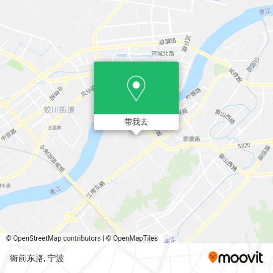 衙前东路地图