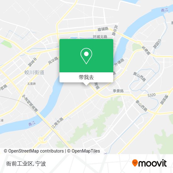 衙前工业区地图