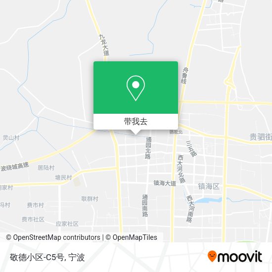 敬德小区-C5号地图