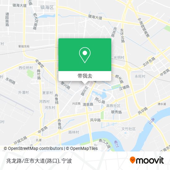 兆龙路/庄市大道(路口)地图