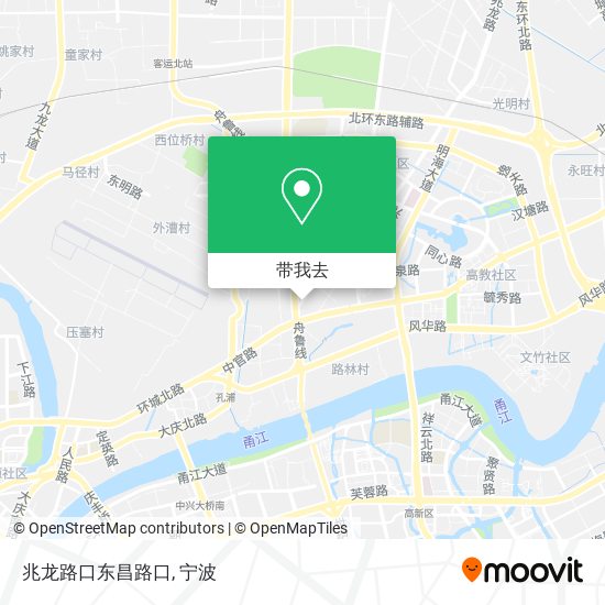 兆龙路口东昌路口地图