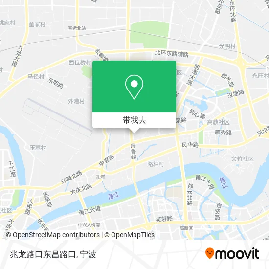 兆龙路口东昌路口地图