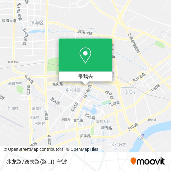 兆龙路/逸夫路(路口)地图