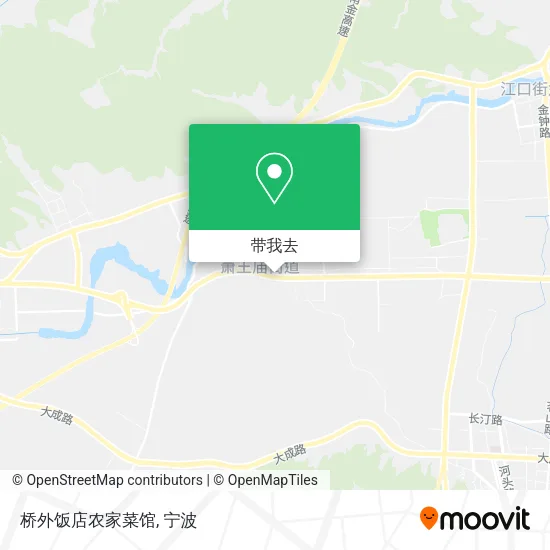 桥外饭店农家菜馆地图