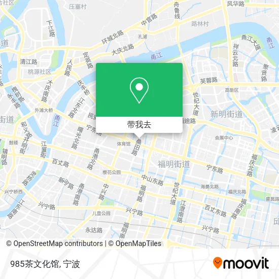 985茶文化馆地图