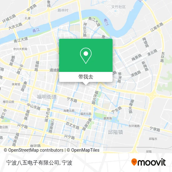 宁波八五电子有限公司地图