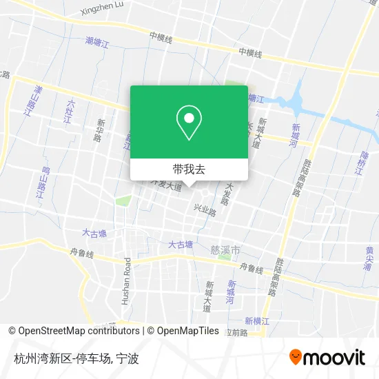 杭州湾新区-停车场地图