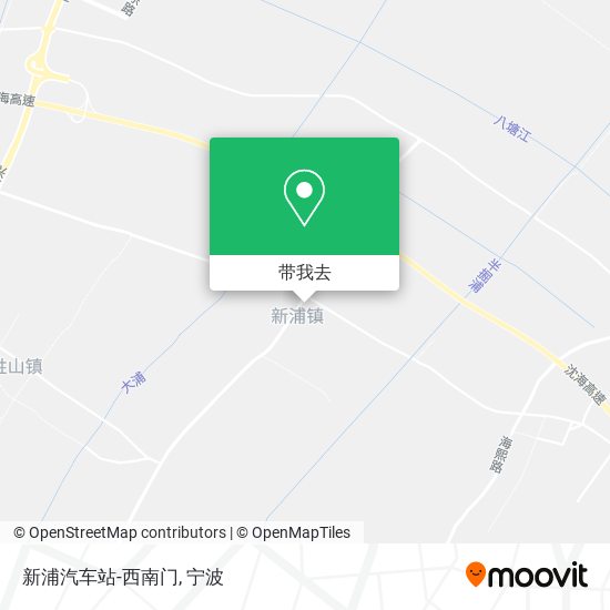 新浦汽车站-西南门地图