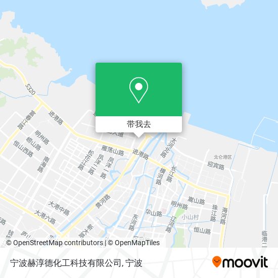 宁波赫淳德化工科技有限公司地图