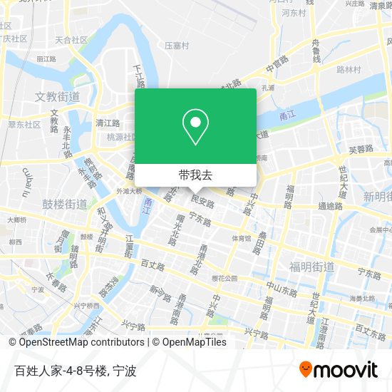 百姓人家-4-8号楼地图