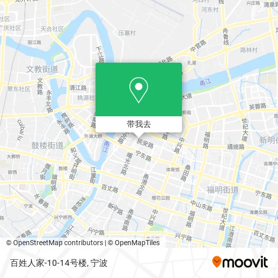 百姓人家-10-14号楼地图